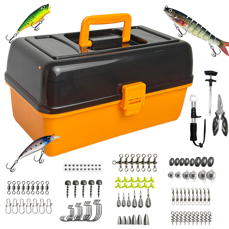 Tackle Box - Large Four-Layer Outdoor Fishing Soft Bait