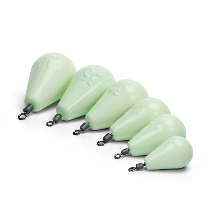 WEIHE  Size8#30g  Size16#60g   - đánh giá và giá Tungsten Sinkers