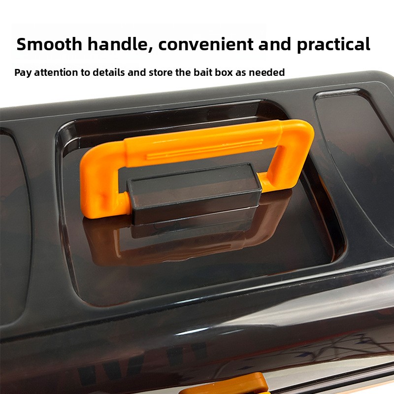 Large Four-Layer Outdoor Fishi - đánh giá và giá Tackle Box