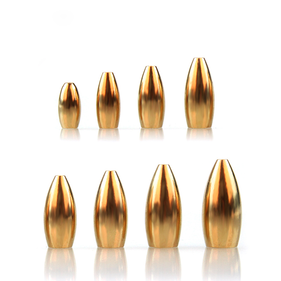 100 Cái Câu Cá Bông Phao Chìm  - đánh giá và giá Tungsten Sinkers