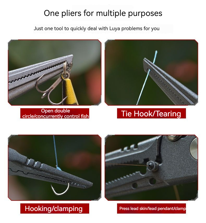 High-Precision Luya Pliers Mul - đánh giá và giá Fishing Equipment Price