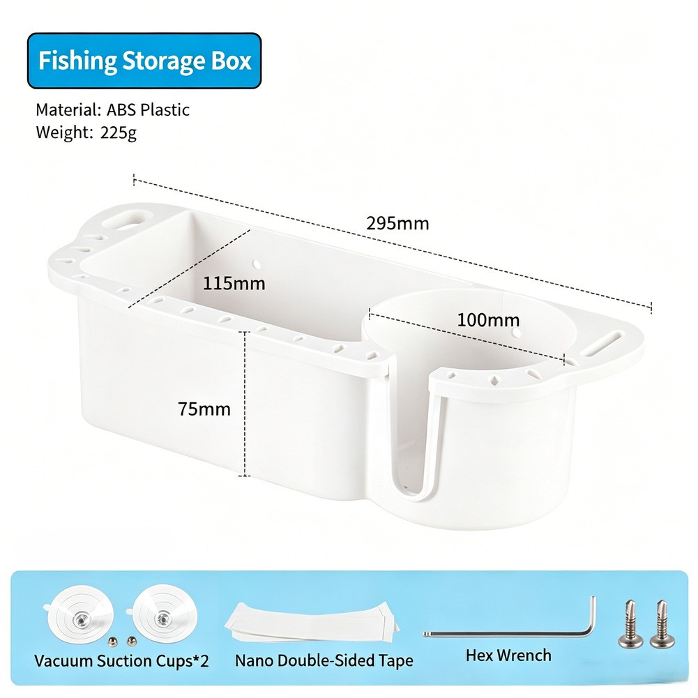 ABS Fishing Container Fishing  - đánh giá và giá Tackle Box