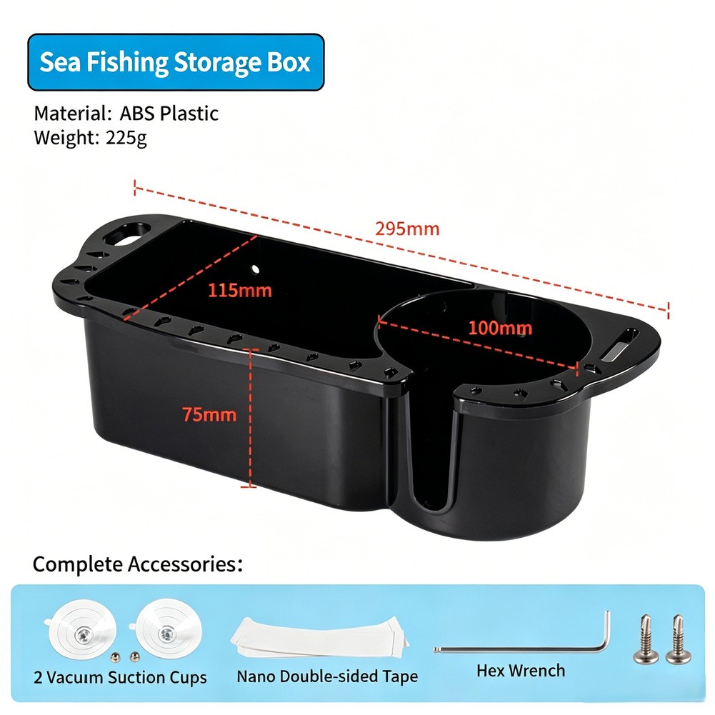 ABS Fishing Container Fishing  - đánh giá và giá Tackle Box