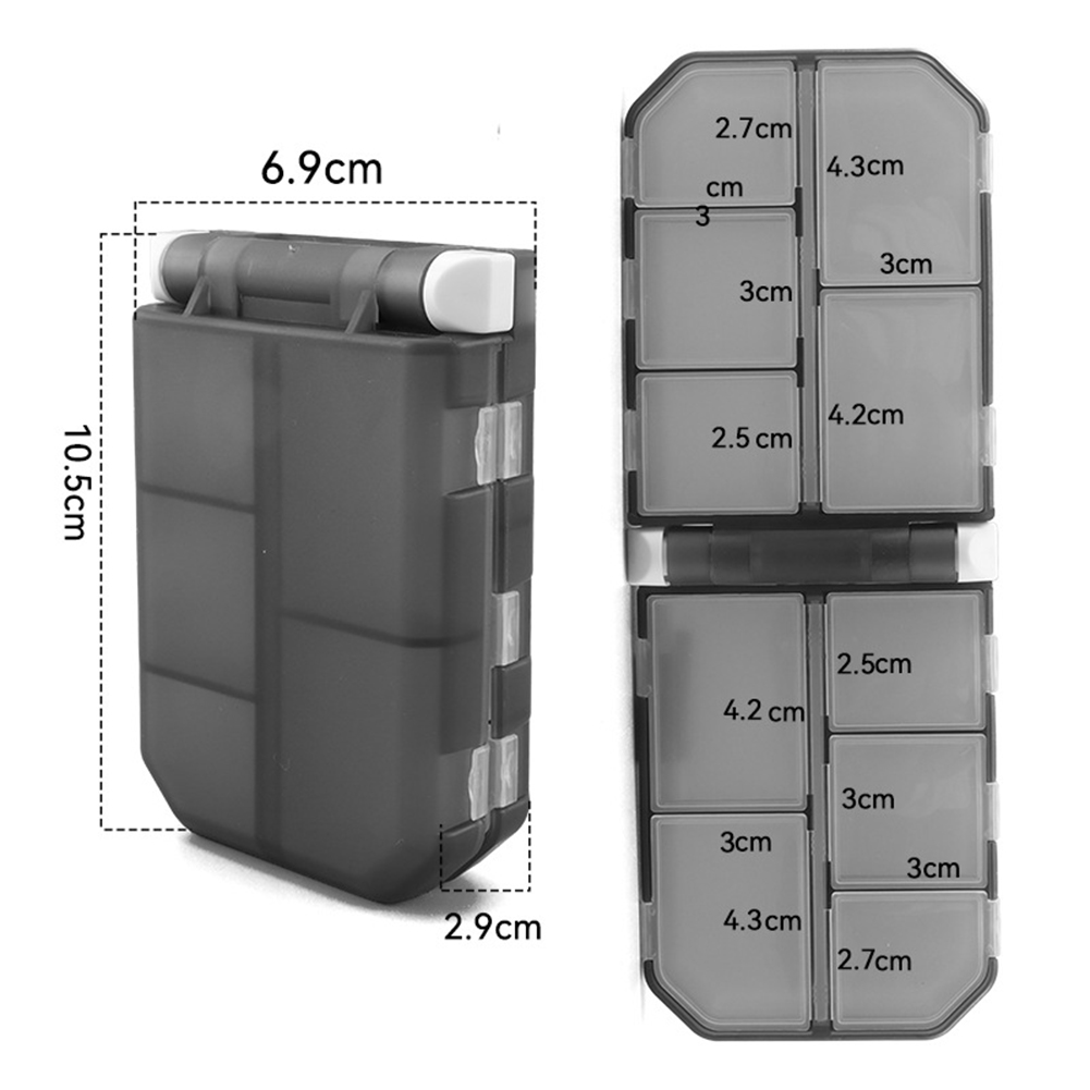 Fishing Tackle Box Double-Side - đánh giá và giá Tackle Box