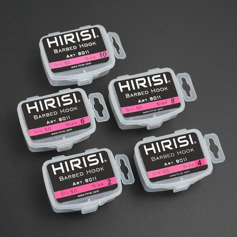 New Hirisi 50pcs Boxed Hooks B - đánh giá và giá Tackle Box