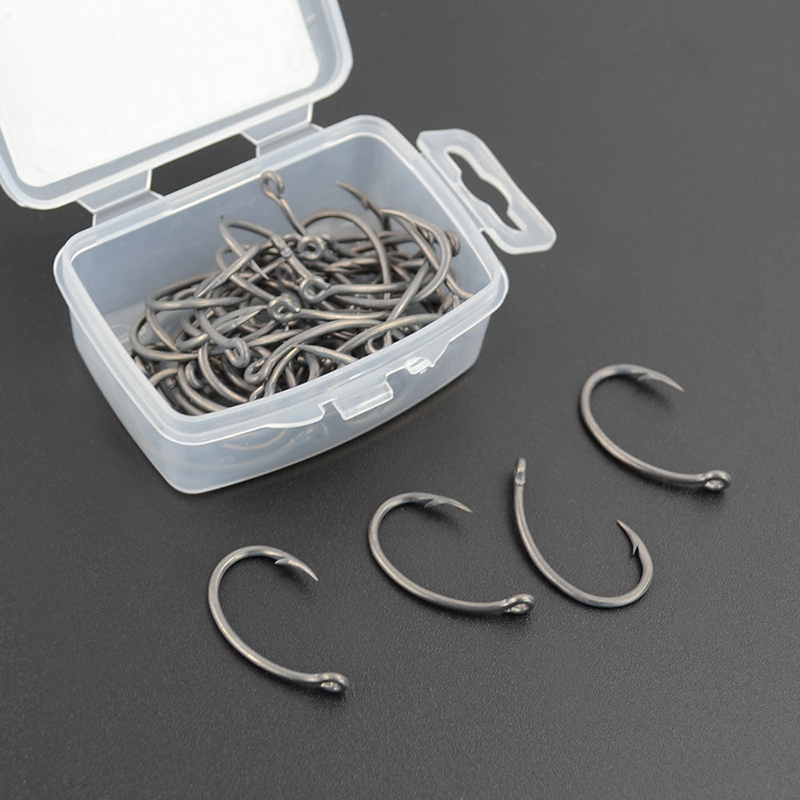 New Hirisi 50pcs Boxed Hooks B - đánh giá và giá Tackle Box