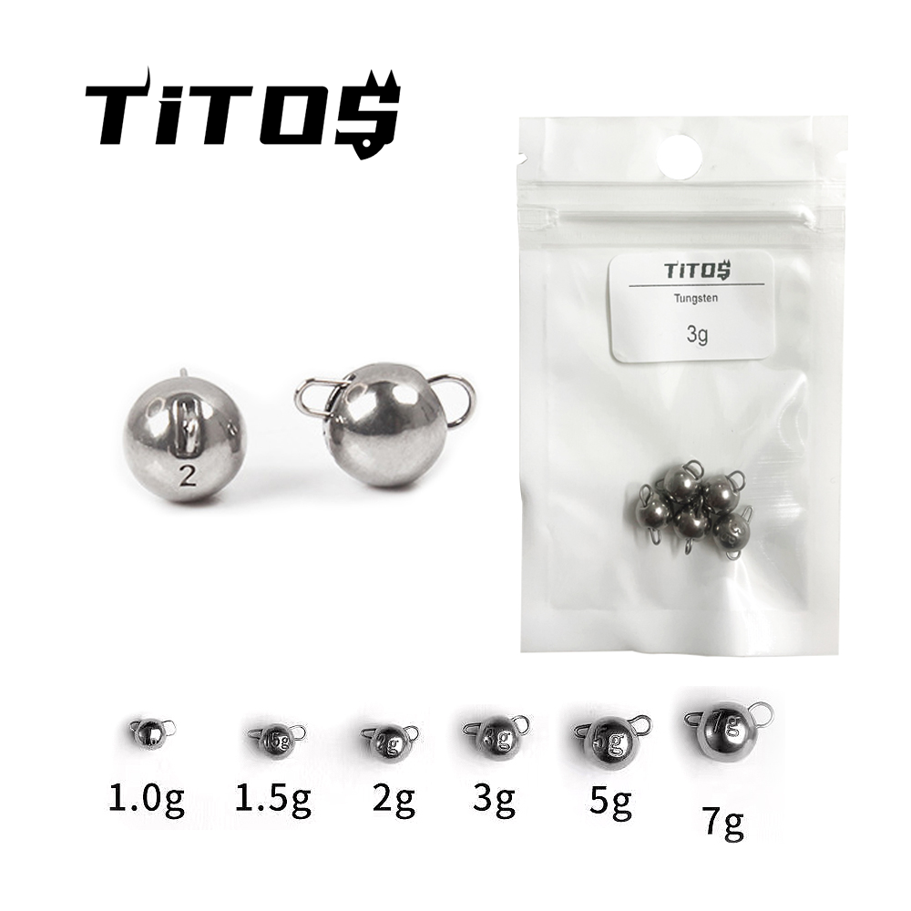TITOS Tungsten Cheburashka Sin - đánh giá và giá Tungsten Sinkers