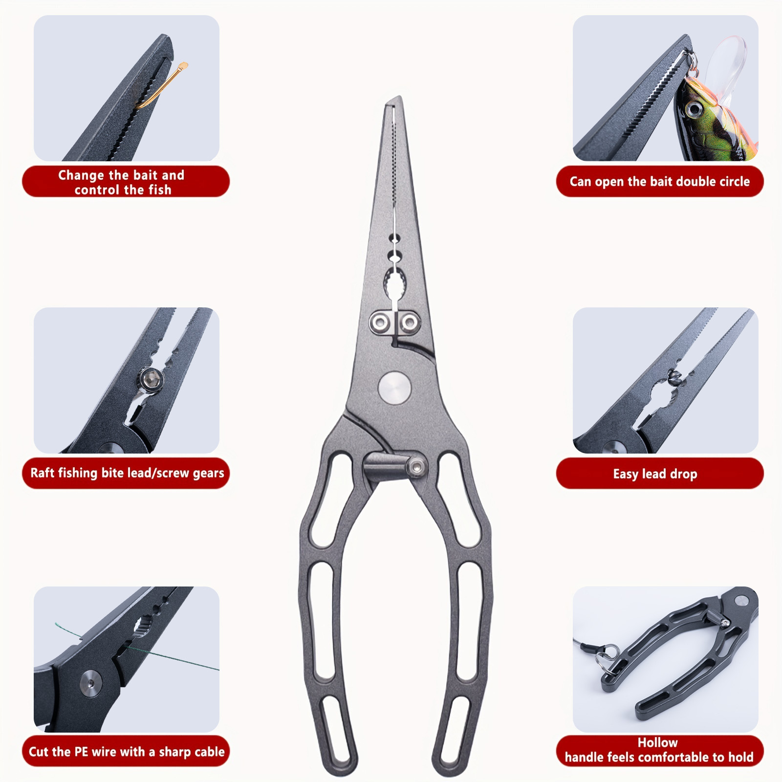Fishing Pliers and Fish Grippe - đánh giá và giá Fishing Equipment Price